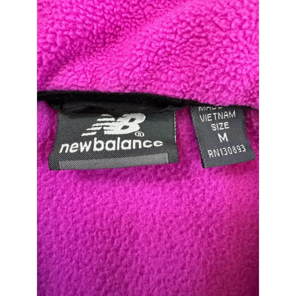 New Balance Women's Quilted Fleece Full Zip Jacket w/‎ Adjustable Hem Size M